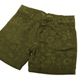 NEW GREEN DENIM ANCHOR PRINTED SHORTS 03