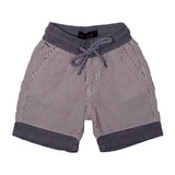 NEW CREAM & GREY WITH BROWN STRIPES SHORTS 23