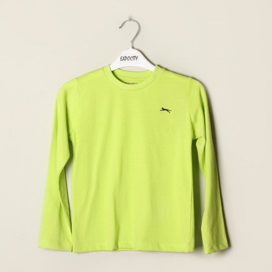 GREEN FULL SLEEVE T-SHIRT