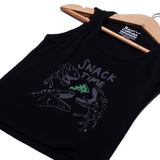 NEW BLACK SNACK TIME DINO PRINTED SANDOS FOR BOYS