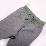 NEW LIGHT GREEN & GREY HOODIE WITH GREY TROUSER BABA SUIT