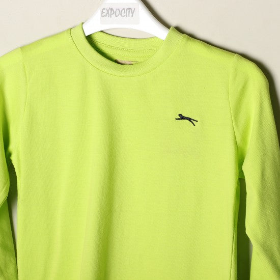 GREEN FULL SLEEVE T-SHIRT