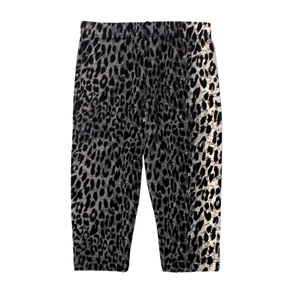 NEW BLACK CHEETAH PRINTED TIGHTS FOR GIRLS
