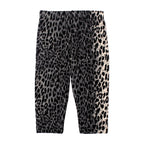 NEW BLACK CHEETAH PRINTED TIGHTS FOR GIRLS