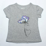 Load image into Gallery viewer, GREY FLOWER PRINTED T-SHIRT
