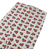 GREY CANADA FLAG HEART PRINTED TIGHTS FOR GIRLS