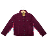 PURPLE JEANS JACKET FOR GIRLS
