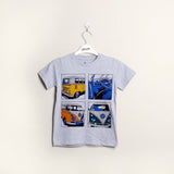 Light Grey Car  Printed T-Shirt - Expo City