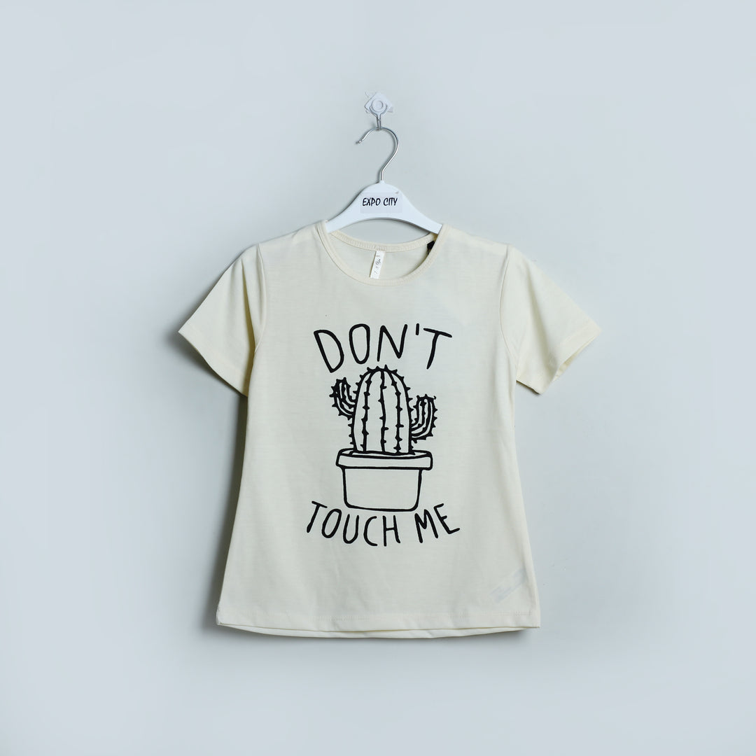 Off White Printed T-Shirt - Expo City