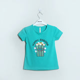 Turquoise Happy Ending Printed T-Shirt - Expo City