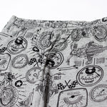 Load image into Gallery viewer, GREY MOTOR BIKE PRINTED PAJAMA FOR GIRLS

