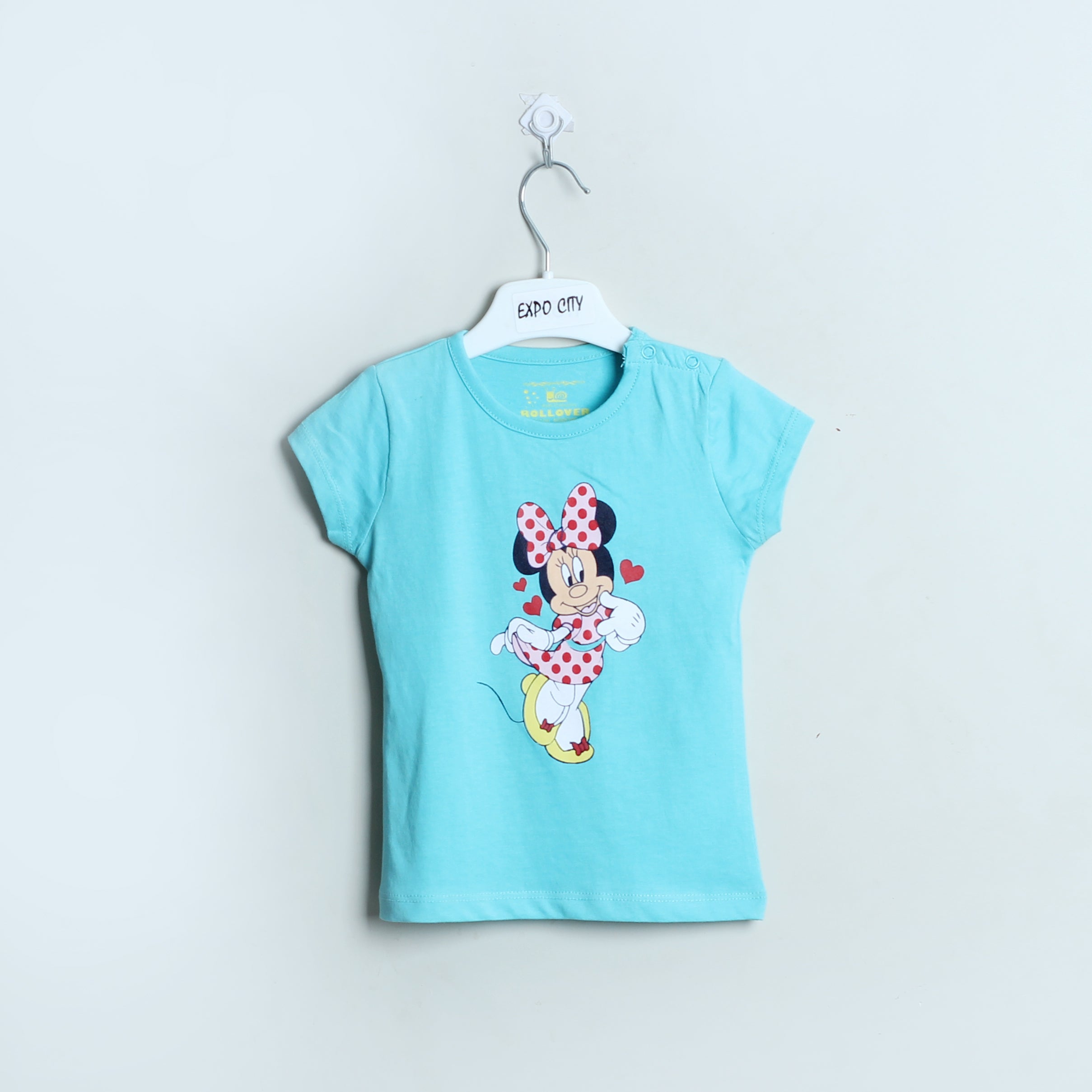 Sky Blue Minnie Mouse Printed Tshirt - Expo City