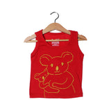 NEW RED CUTE ANIMAL & BABY PRINTED SANDOS FOR BOYS