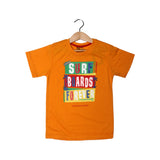 NEW YELLOW SURF BOARDS FOREVER T-SHIRT FOR BOYS
