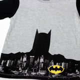 NEW GREY WITH BLACK BATMAN PRINTED T-SHIRT FOR BOYS