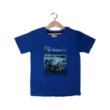 NEW ROYAL BLUE CALIFORNIA PRINTED T-SHIRT FOR BOYS