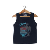 NEW NAVY BLUE CLASSIC RACING PRINTED SANDOS FOR BOYS