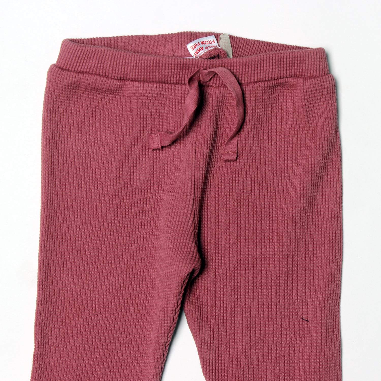 NEW DARK PINK PLAIN PAJAMA FOR GIRLS Secondary image