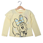 Load image into Gallery viewer, NEW YELLOW MINNIE MOUSE PRINTED T-SHIRT TOP FOR GIRLS
