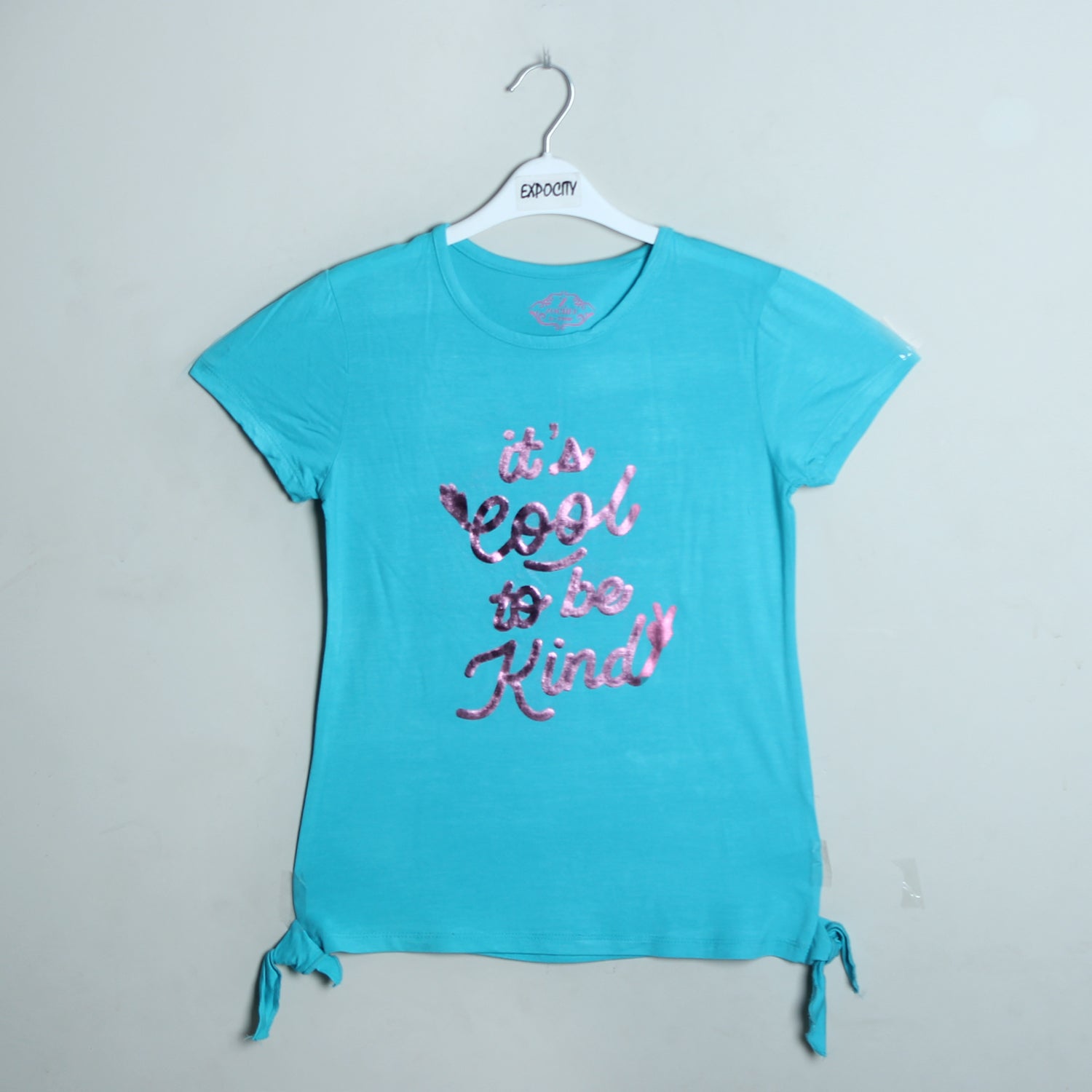 SEA GREEN IT'S COOL TO BE KIND PRINTED T-SHIRT - Expo City