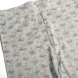 LIGHT GREY FLOWERS PRINTED TIGHT