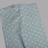 NEW LIGHT GREY WITH WHITE SMALL STARS PRINTED TIGHTS FOR GIRLS