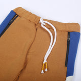 NEW MUSTARD WITH 3 TONE COLOURS JOGGER PANTS TROUSER