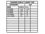 NEW BLACK UNICORN PRINTED T-SHIRT TOP FOR GIRLS