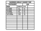 NEW RED FANTASTIC PRINTED T-SHIRT TOP FOR GIRLS