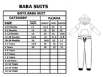 Load image into Gallery viewer, NEW GREEN &amp; BLACK BEAR FACE PRINTED BABA SUIT
