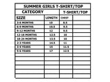 NEW RED ICE CREAM PRINTED T-SHIRT TOP FOR GIRLS