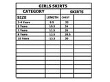 NEW BLACK LONG SHADED SKIRT FOR GIRLS