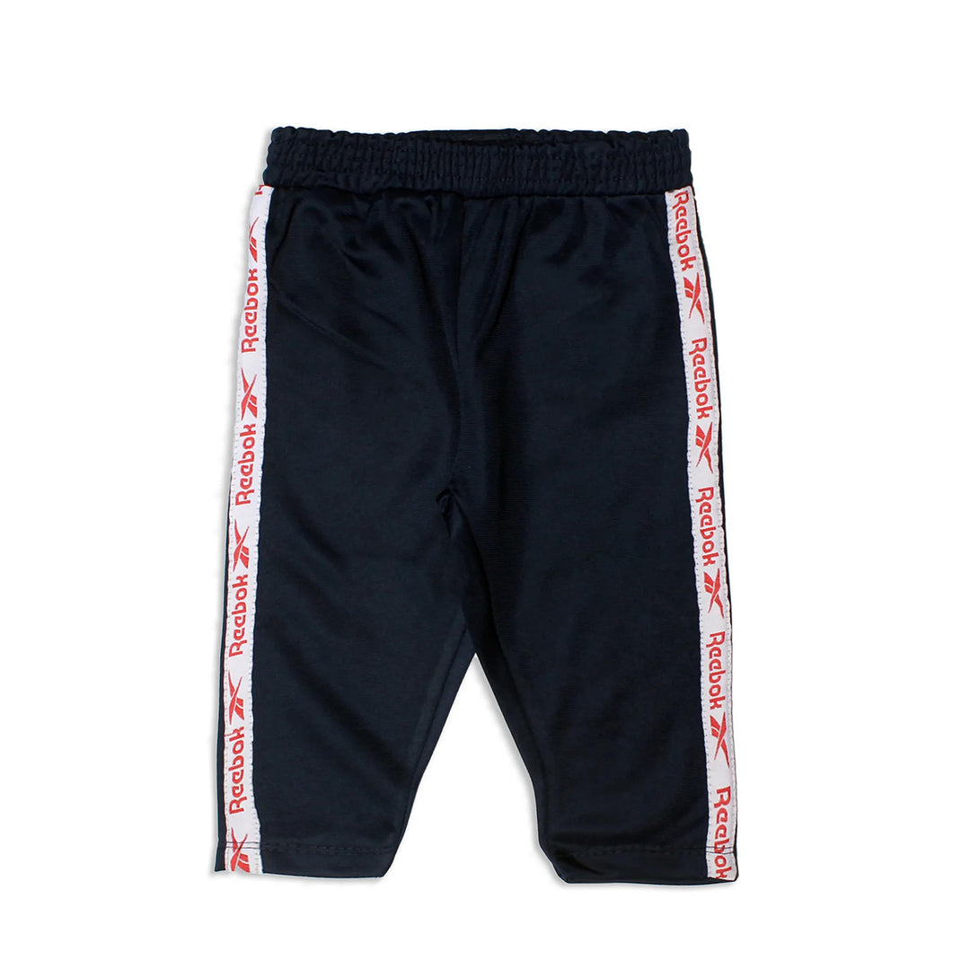 NEW NAVY BLUE WITH RED ALPHABETS JOGGER PANTS TROUSER