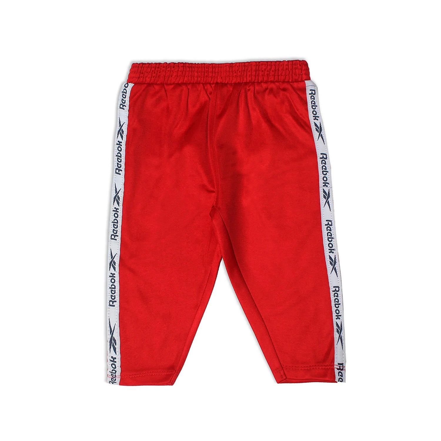 NEW RED WITH WHITE STRIPES JOGGER PANTS TROUSER Main image