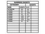 Load image into Gallery viewer, NEW CREAM &amp; GREY WITH MAROON STRIPES SHORTS 25
